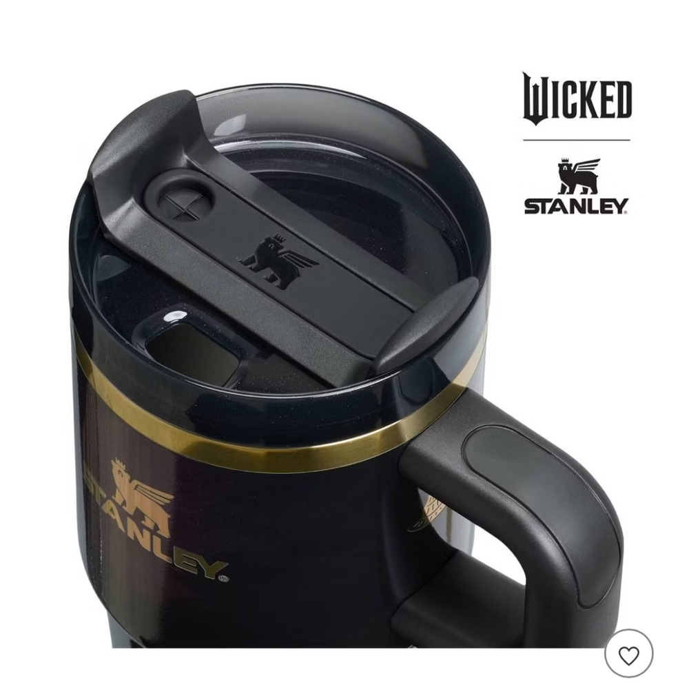 Stanley 20 oz Stainless Steel H2.0 Flowstate Quencher Tumbler Elphaba For Good - Picture 3 of 4